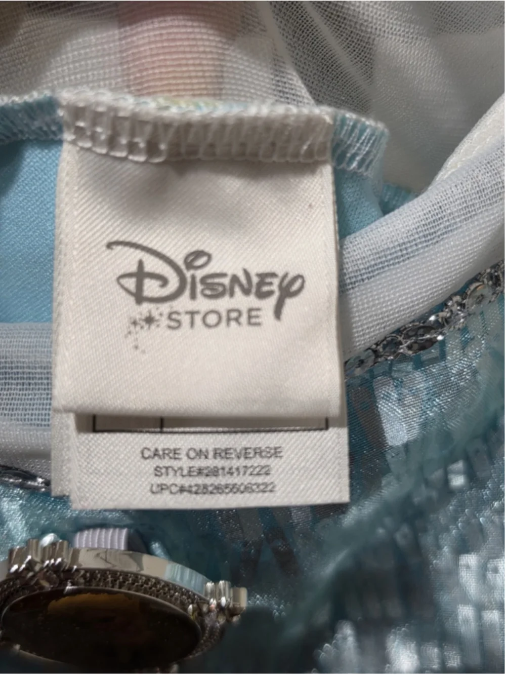 SET Dress and Shoes Disney Princess ELSA FROZEN Costume Cosplay Halloween Sz 10
